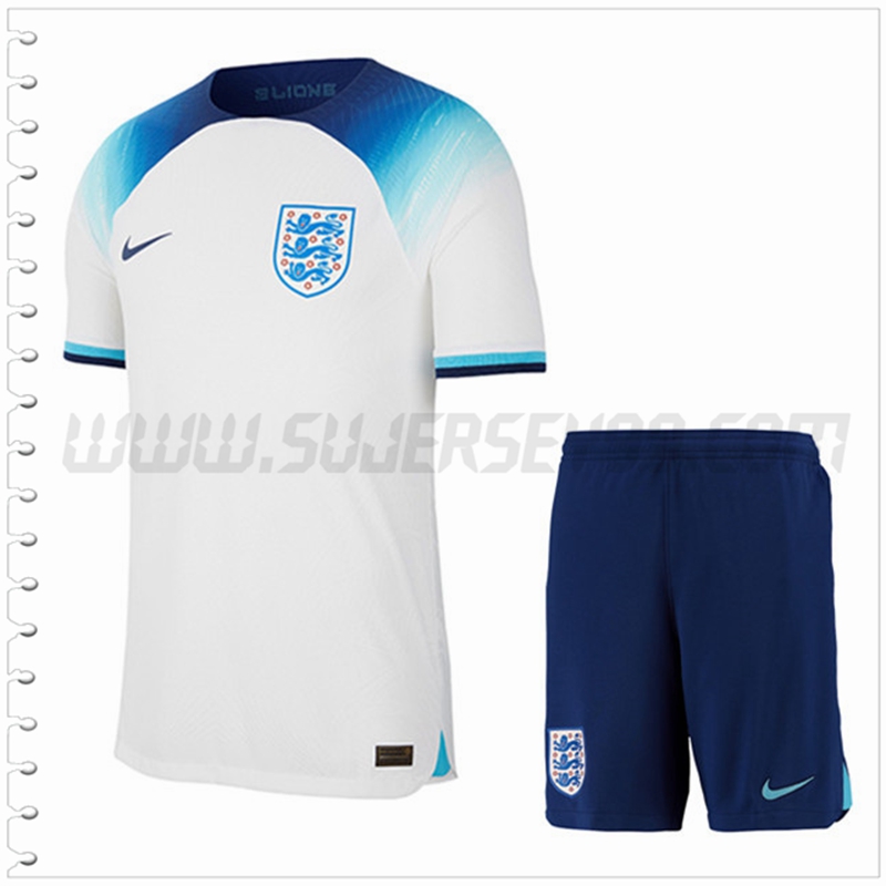 Primera Equipacion del Inglaterra + Pantalones Cortos 2022 2023