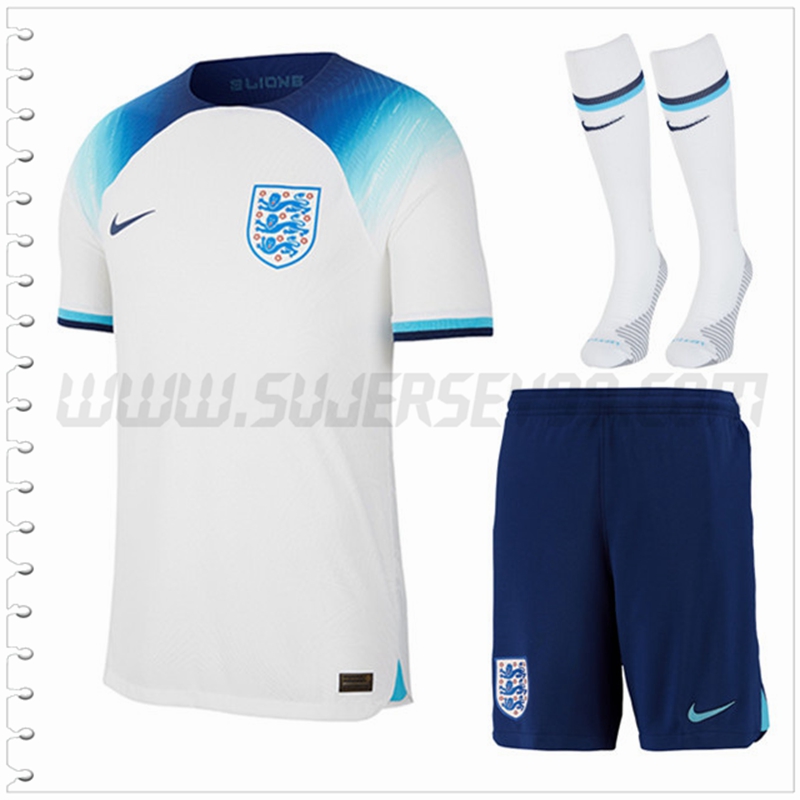 Primera Equipacion del Inglaterra (Pantalones + Calcetines) 2022 2023