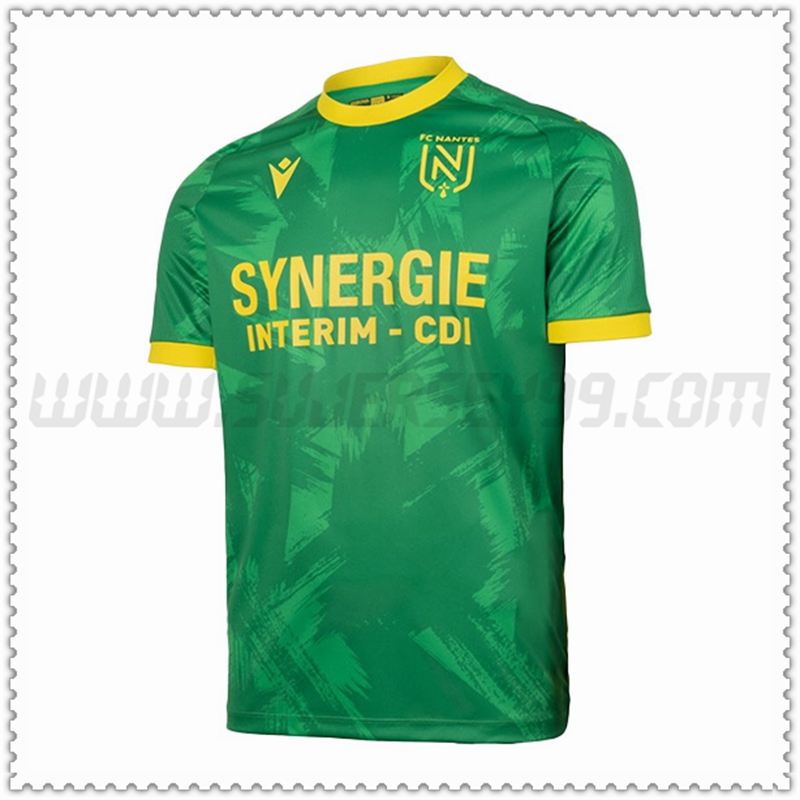 Segunda Nuevo Camiseta FC Nantes Verde 2022 2023