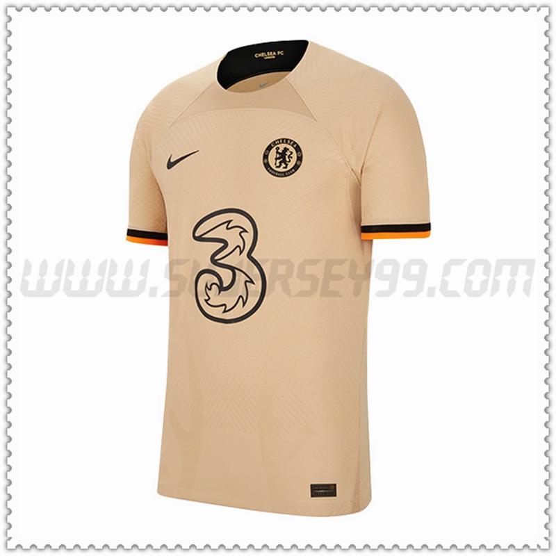 Tercera Nuevo Camiseta FC Chelsea Beige 2022 2023