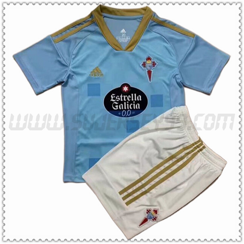 Primera Nuevo Camiseta Celta Vigo Ninos Azul 2022 2023