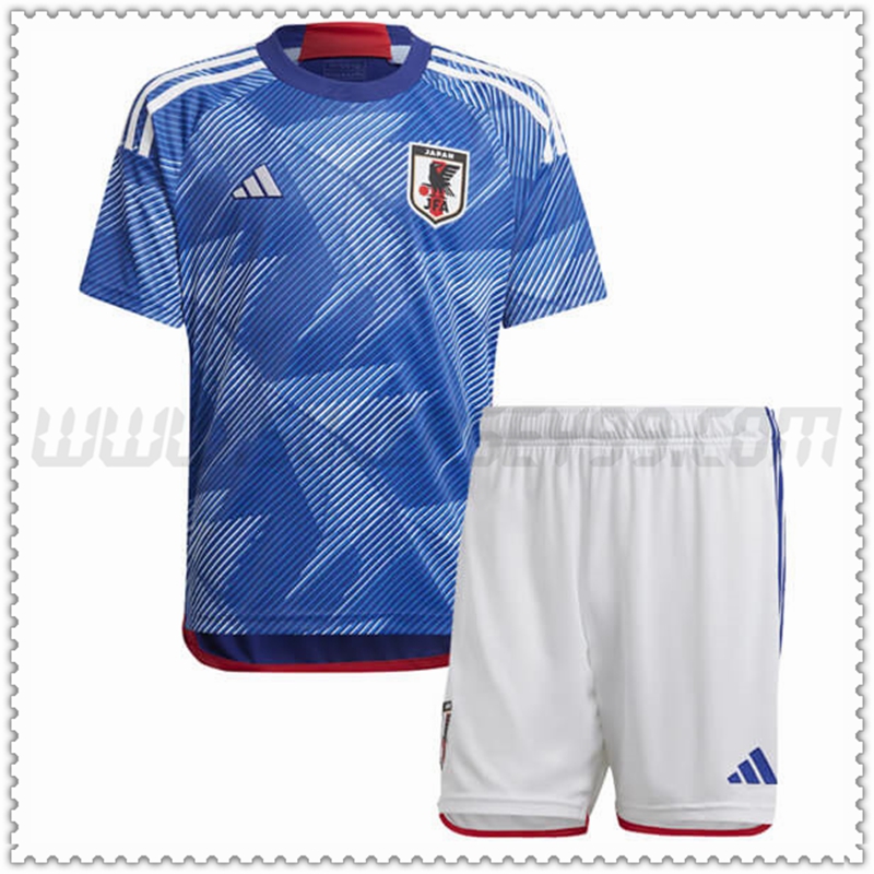 Primera Nuevo Camiseta Equipo Japon Ninos Azul 2022 2023