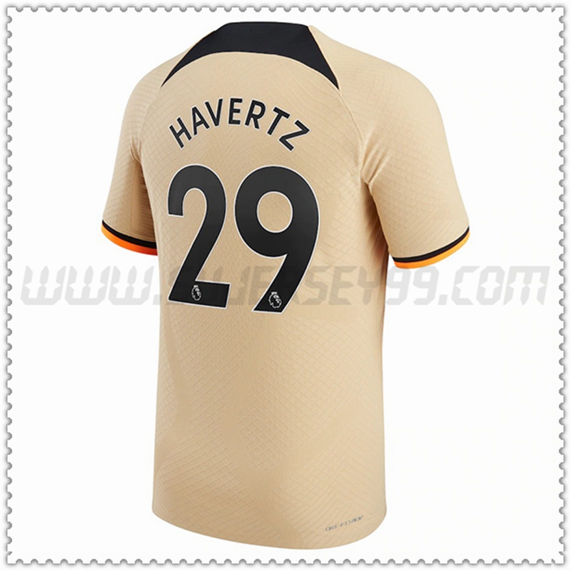 Tercera Camiseta Futbol FC Chelsea HAVERTZ #29 2022 2023