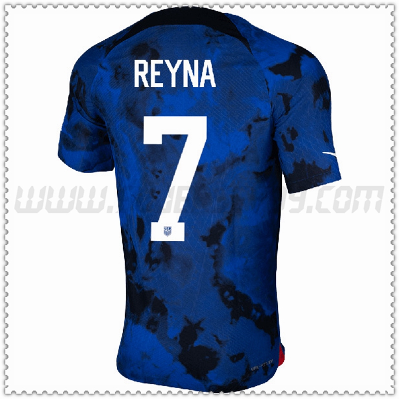 Segunda Camiseta Equipo Estados Unidos REYNA #7 2022 2023