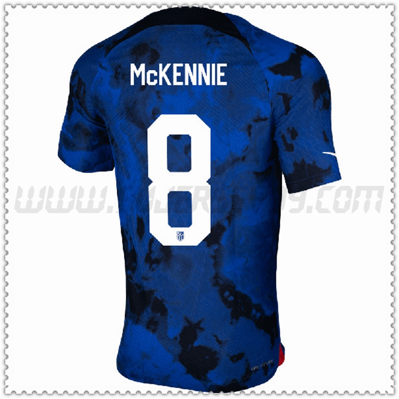 Segunda Camiseta Equipo Estados Unidos McKENNIE #8 2022 2023