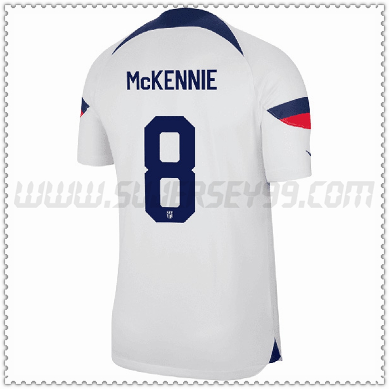 Primera Camiseta Equipo Estados Unidos McKENNIE #8 2022 2023