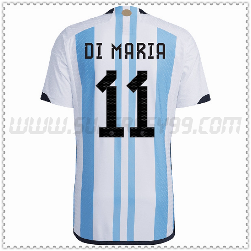 Primera Camiseta Equipo Argentina DI MARIA #11 2022 2023