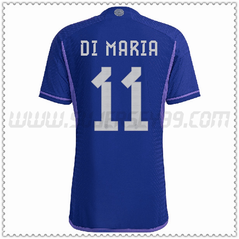 Segunda Camiseta Equipo Argentina DI MARIA #21 2022 2023