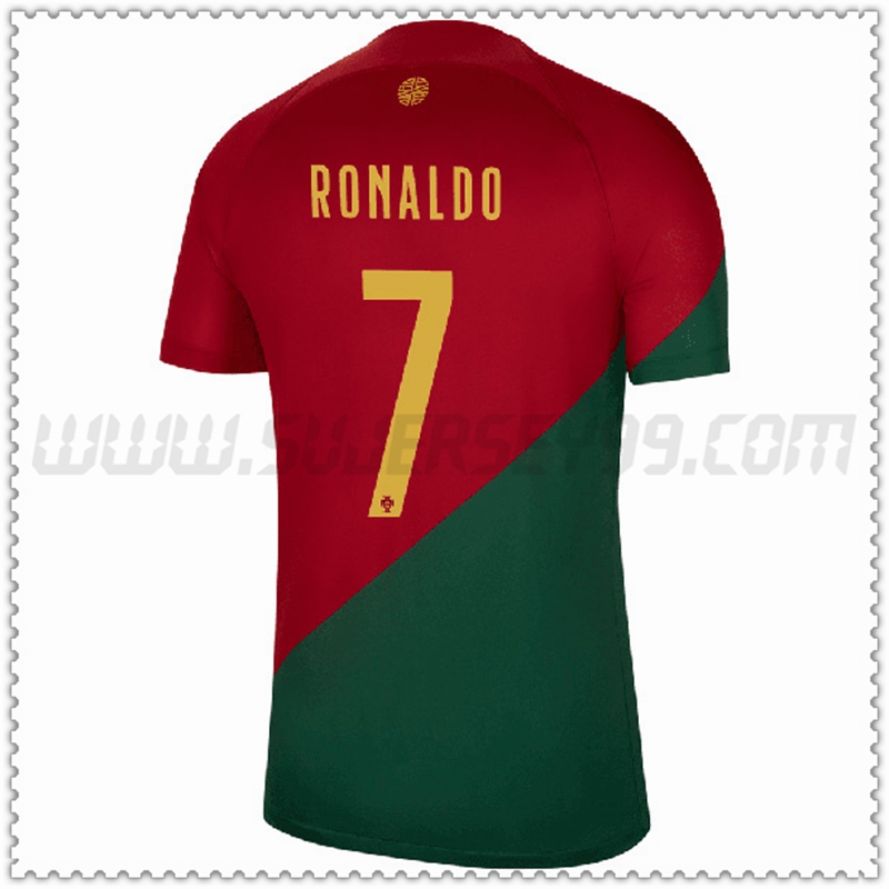 Primera Camiseta Equipo Portugal RONALDO #7 2022 2023