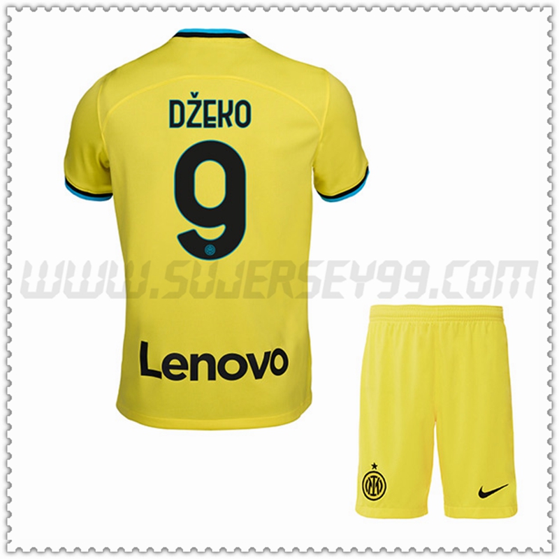 Equipacion del Inter Milan DŽEKO #9 Ninos 2022 2023