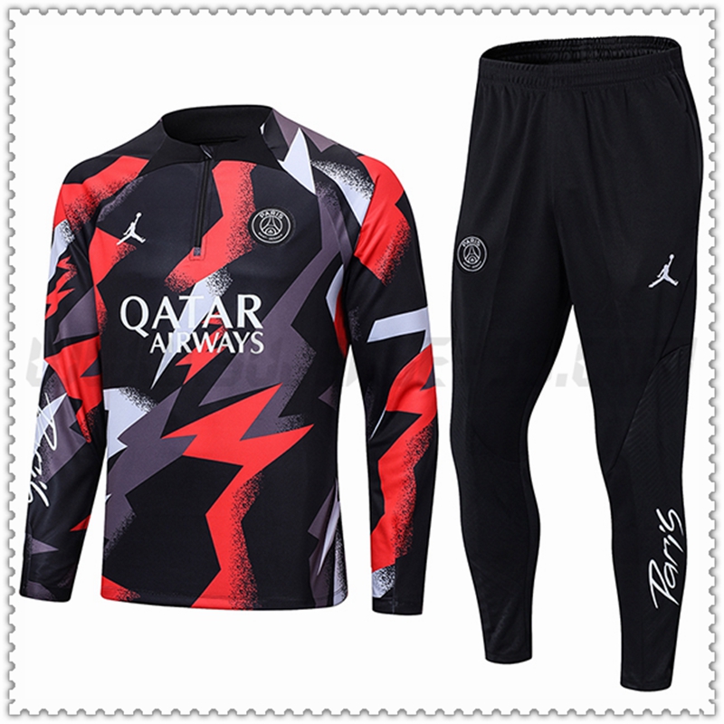 Chandal Futbol Jordan PSG Rojo/Gris 2022 2023