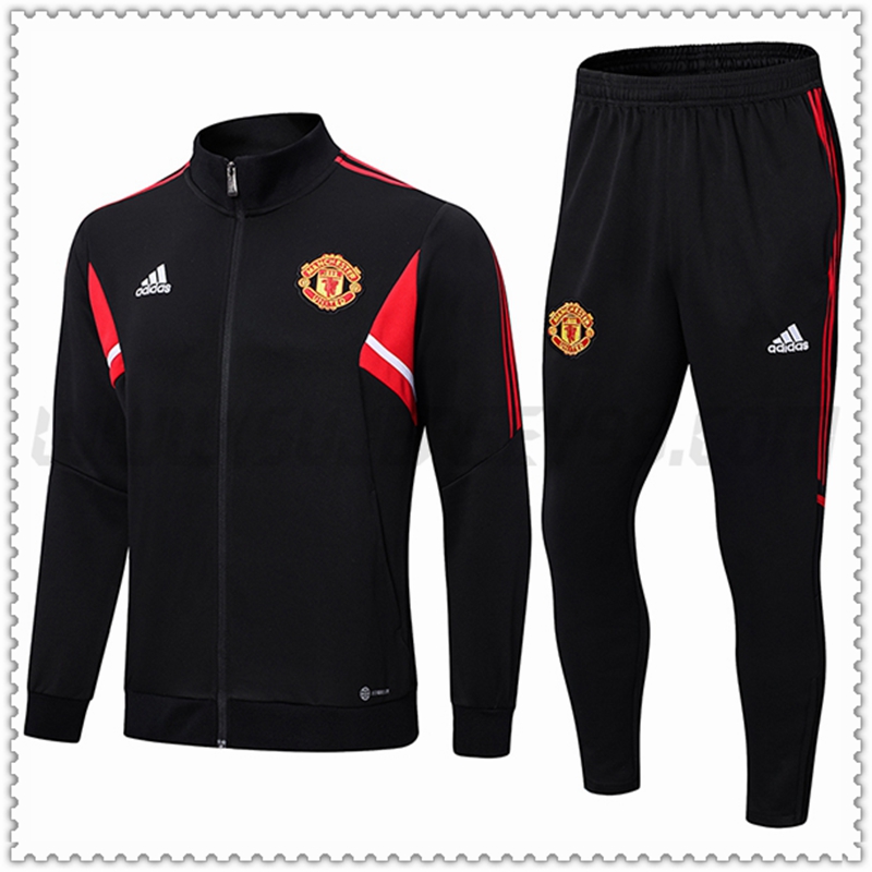 Chandal Futbol Manchester United Negro 2022 2023