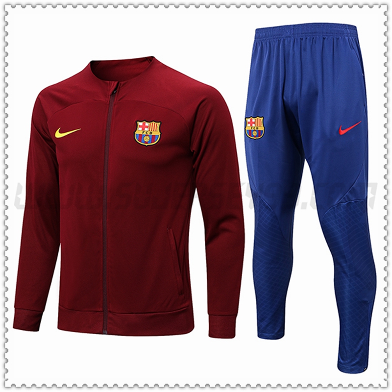 Chaqueta Chandal Futbol Barcelona Brun 2022 2023