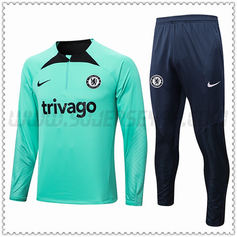 Chandal Futbol FC Chelsea Verde 2022 2023