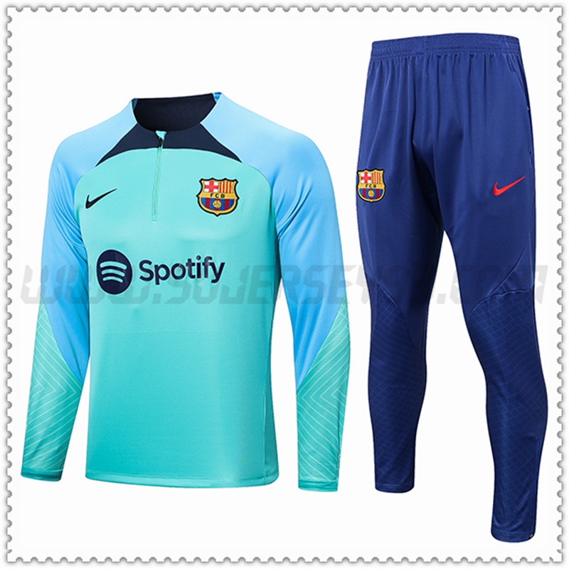 Chandal Futbol FC Barcelona Verde 2022 2023