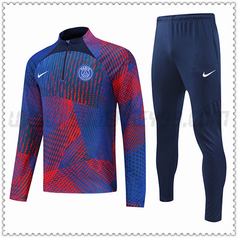 Chandal Futbol PSG Rojo/Azul 2022 2023