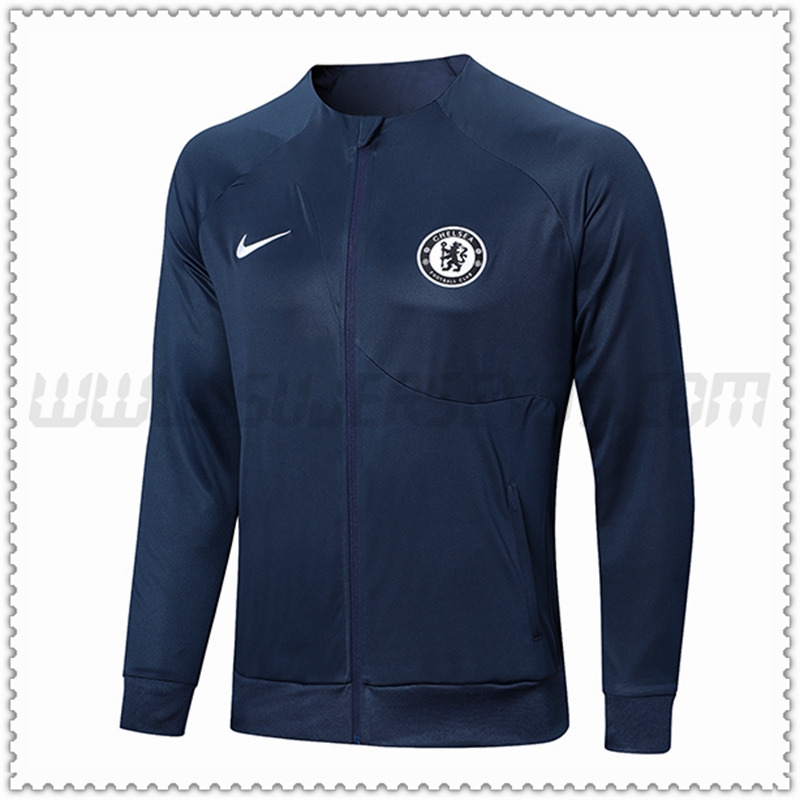 Chaqueta Futbol FC Chelsea Azul Marino 2022 2023