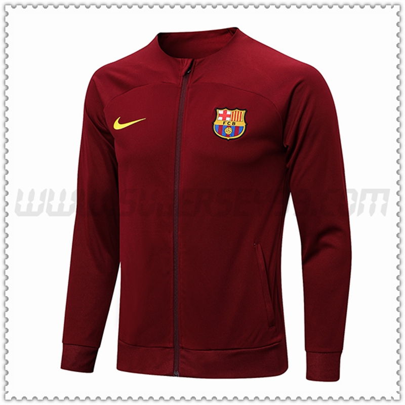 Chaqueta Futbol FC Barcelona Brun 2022 2023