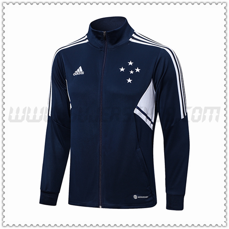 Chaqueta Futbol Cruzeiro EC Azul Marino 2022 2023