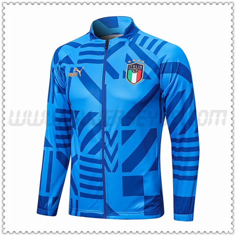 Chaqueta Futbol Italia Azul 2022 2023