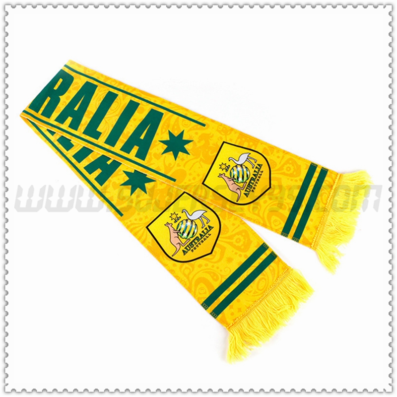 Nuevo Bufandas Australia Amarillo/Verde Copa Mundial 2022