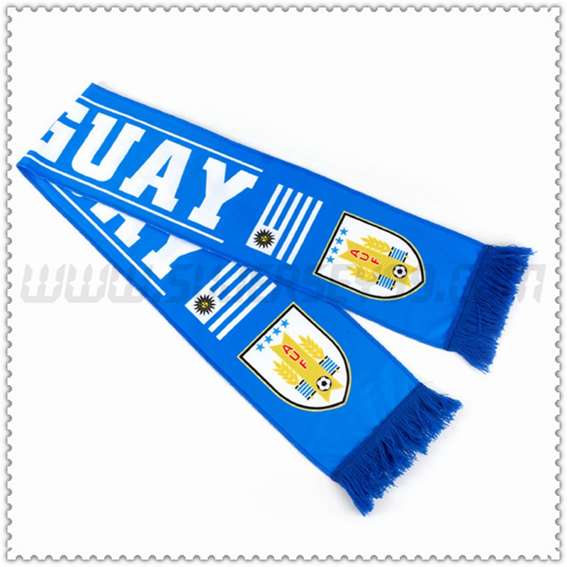 Nuevo Bufandas Uruguay Azul Copa Mundial 2022