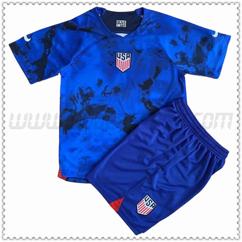 Segunda Nuevo Camiseta Equipo Estados Unidos 2022 2023