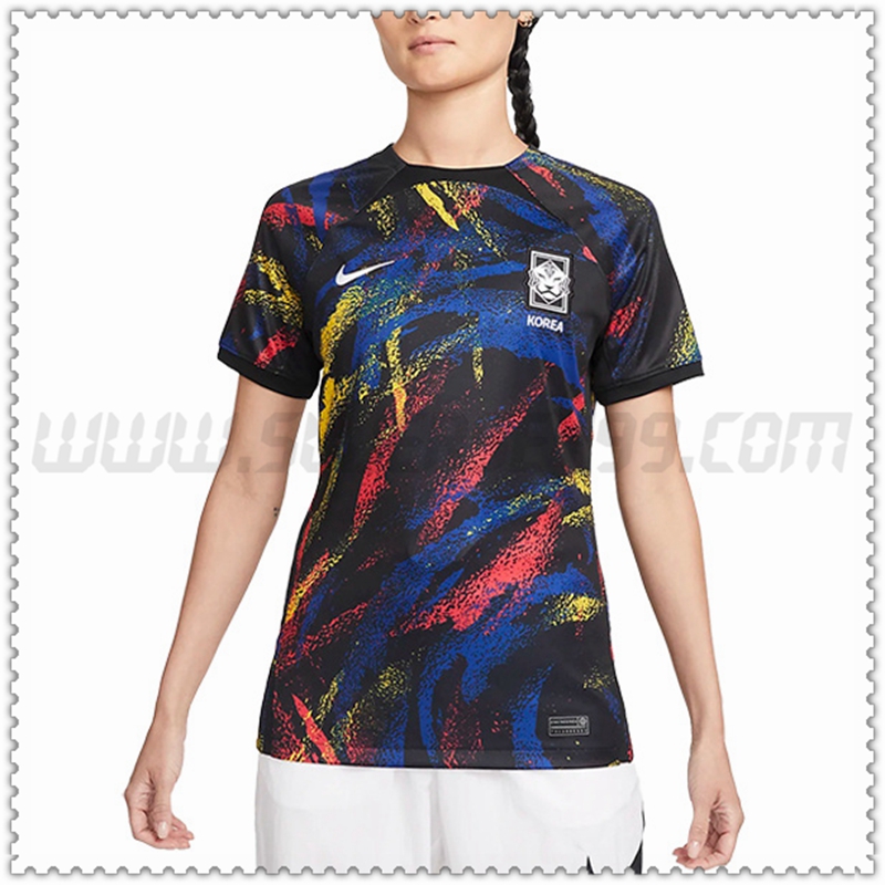 Segunda Camiseta Futbol Corea del Sur Mujer 2022 2023