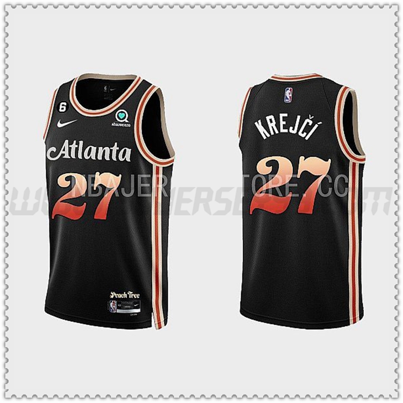 Camiseta Atlanta Hawks (KREJCI #27) 202022 2023 Negro