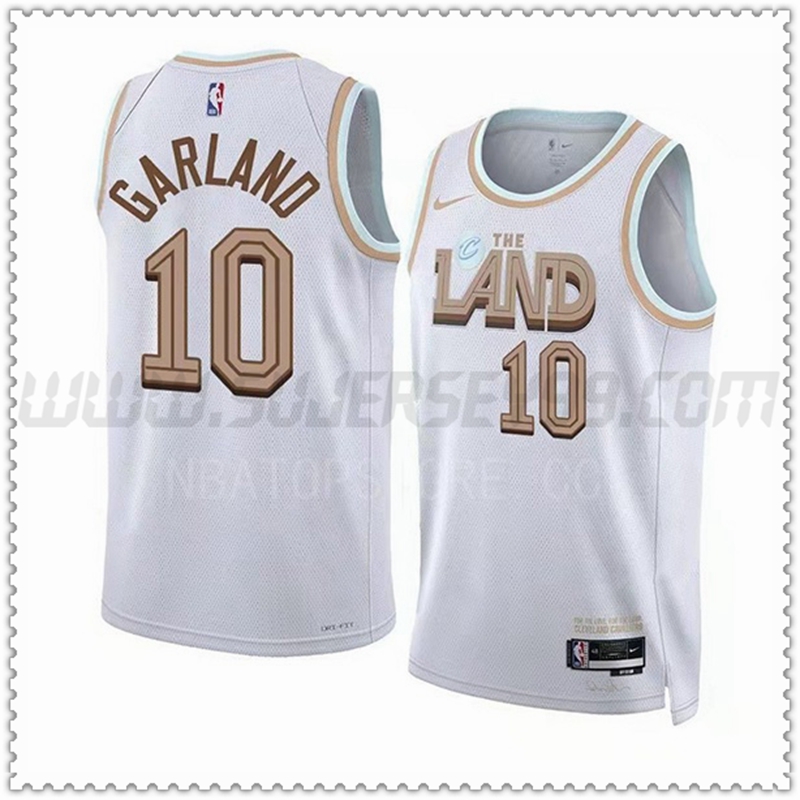 Camiseta Cleveland Cavaliers (GARLAND #10) 202022 2023 Blanco