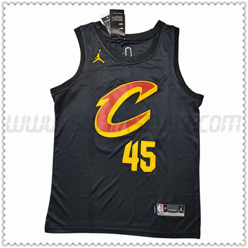 Camiseta Cleveland Cavaliers (MITCHELL #45) 202022 2023 Negro