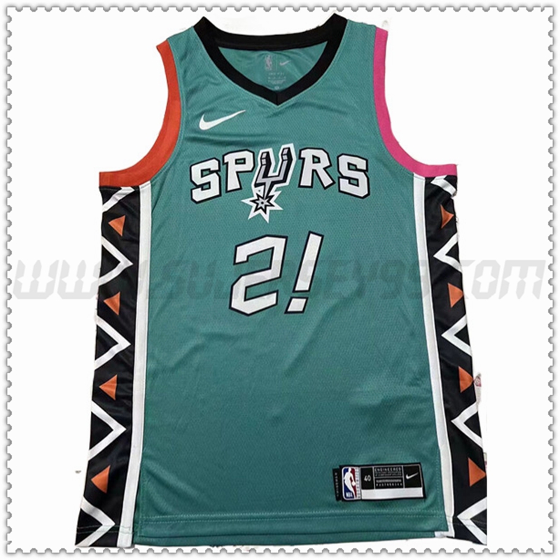 Camiseta San Antonio Spurs (COYOTE #2) 202022 2023 Verde