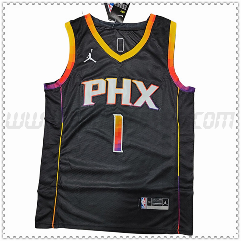 Camiseta Phoenix Suns (JORDAN #1) 202022 2023 Negro