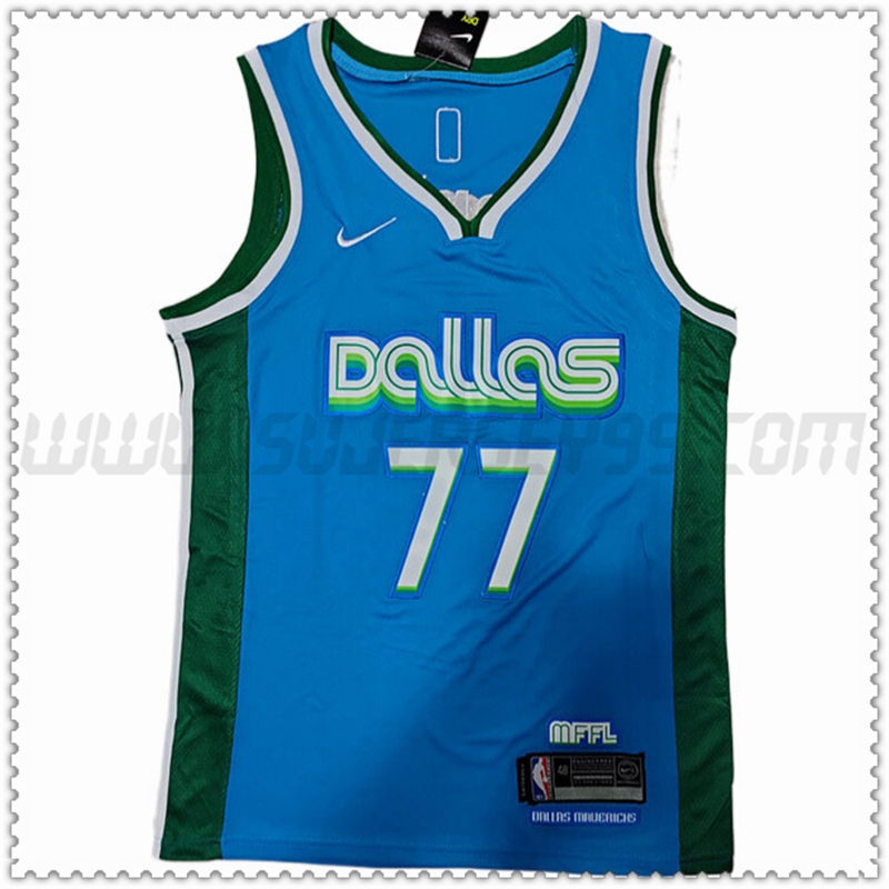 Camiseta Dallas Mavericks (DONČIĆ #77) 202022 2023 Azul