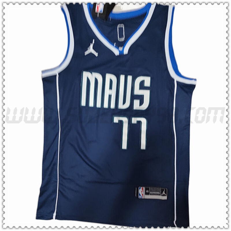 Camiseta Dallas Mavericks (DONČIĆ #77) 202022 2023 Azul Marino