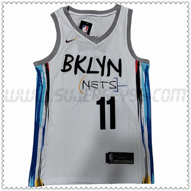 Camiseta Brooklyn Nets (IRVING #11) 202022 2023 Blanco