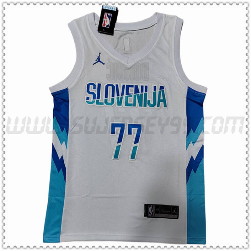 Camiseta Dallas Mavericks (DONČIĆ #77) 202022 2023 Rojo