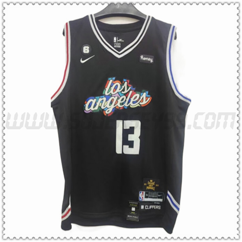 Camiseta Los Angeles Clippers (GEORGE #13) 202022 2023 Negro