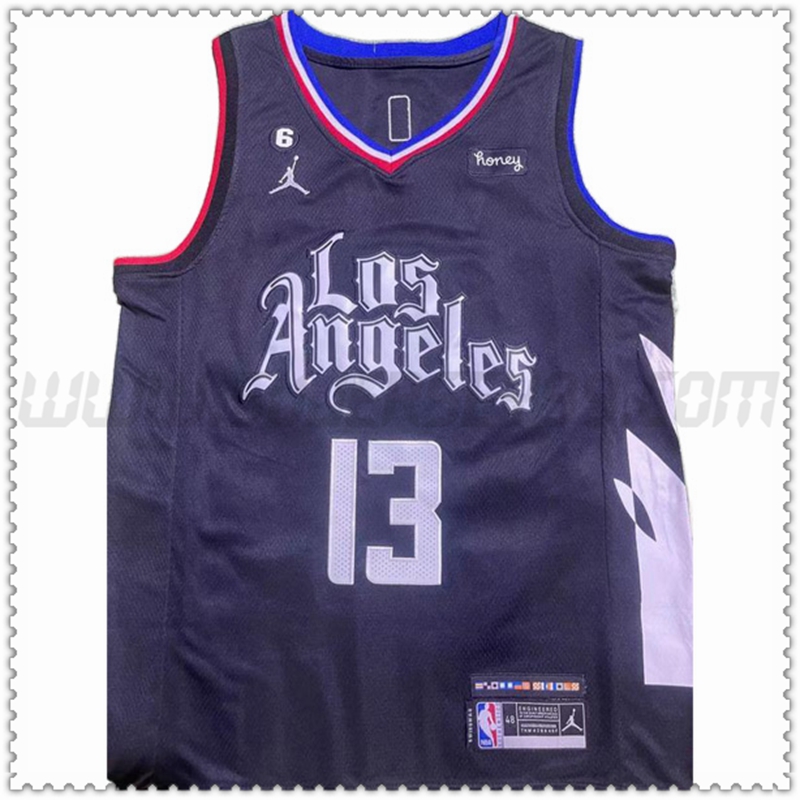 Camiseta Los Angeles Clippers (GEORGE #13) 202022 2023 Negro