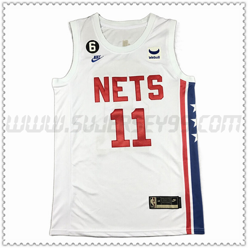 Camiseta Brooklyn Nets (IRVING #11) 202022 2023 Blanco