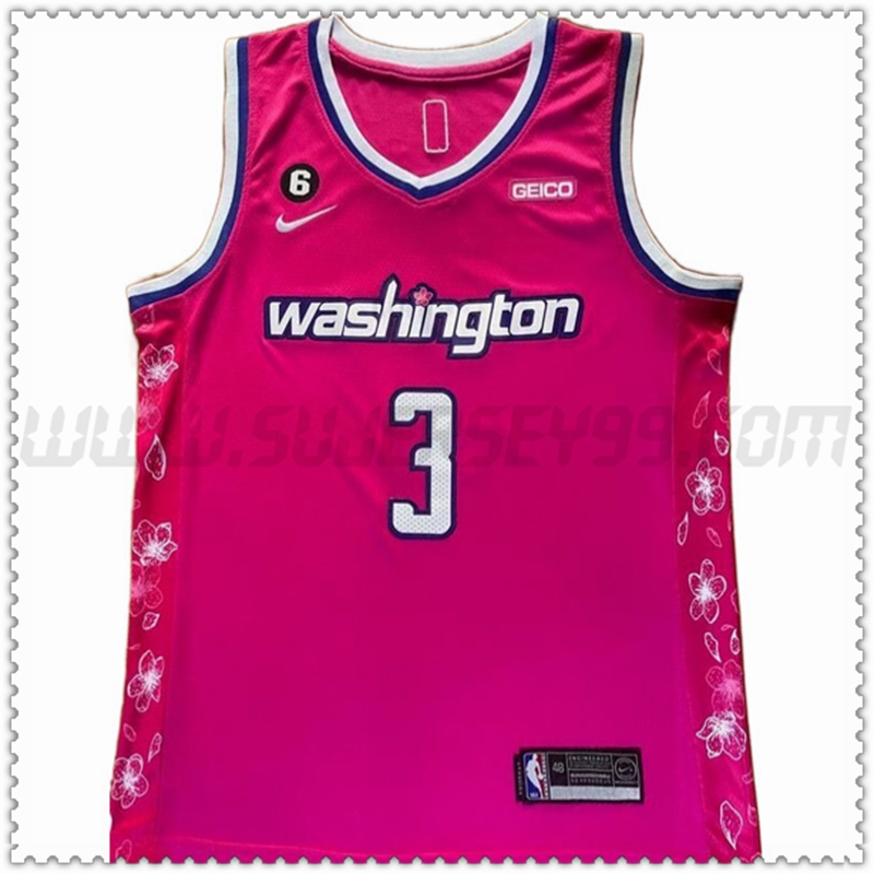 Camiseta Washington Wizards (BEAL #7) 202022 2023 Rosa