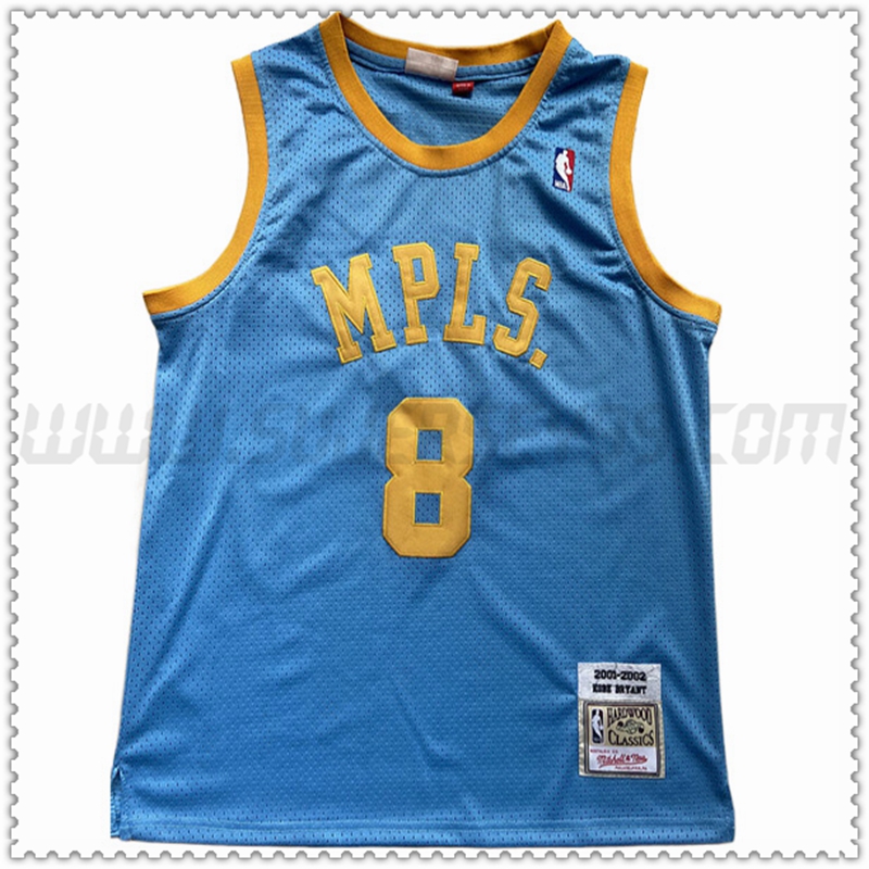 Camiseta Los Angeles Lakers (BRYANT #8) 202022 2023 Azul