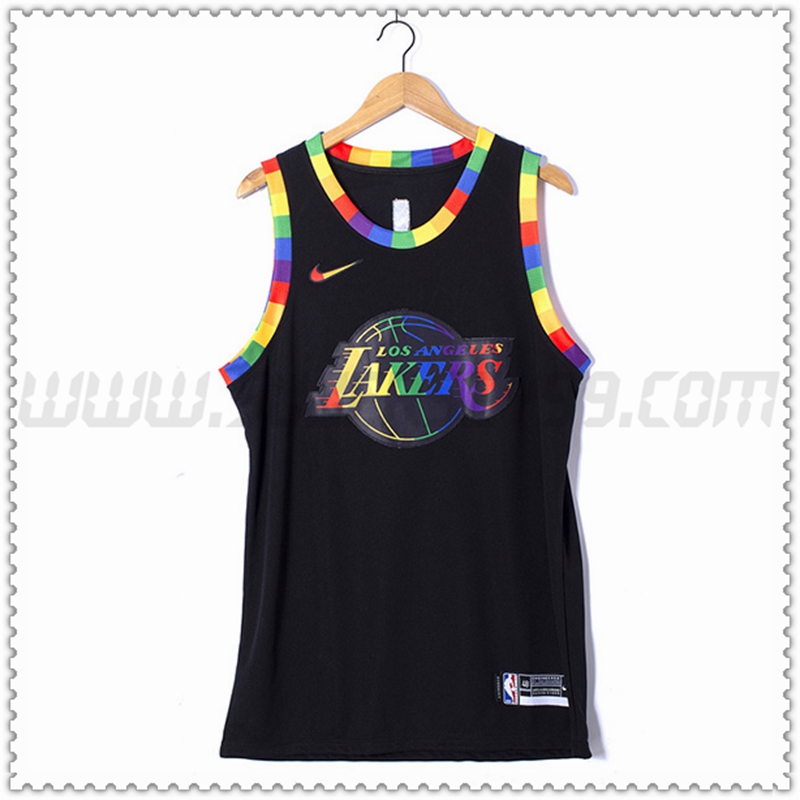 Camiseta Los Angeles Lakers (BRYANT #6) 202022 2023 Negro