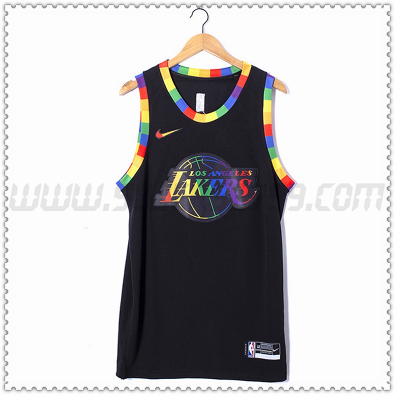 Camiseta Los Angeles Lakers (BRYANT #24) 202022 2023 Negro