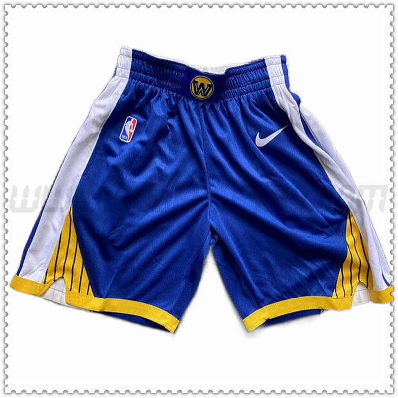 Pantalones Cortos NBA Golden State Warriors Azul/Blanco