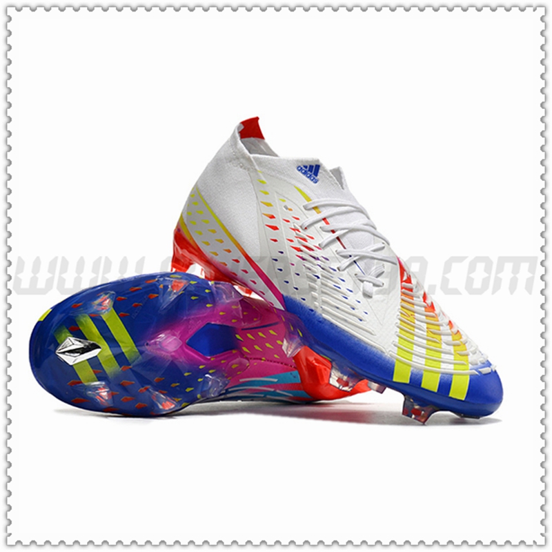 Adidas Zapatos de Futbol Predator FIFA World Cup Qatar 2022 Edge+ FG Blanco -02