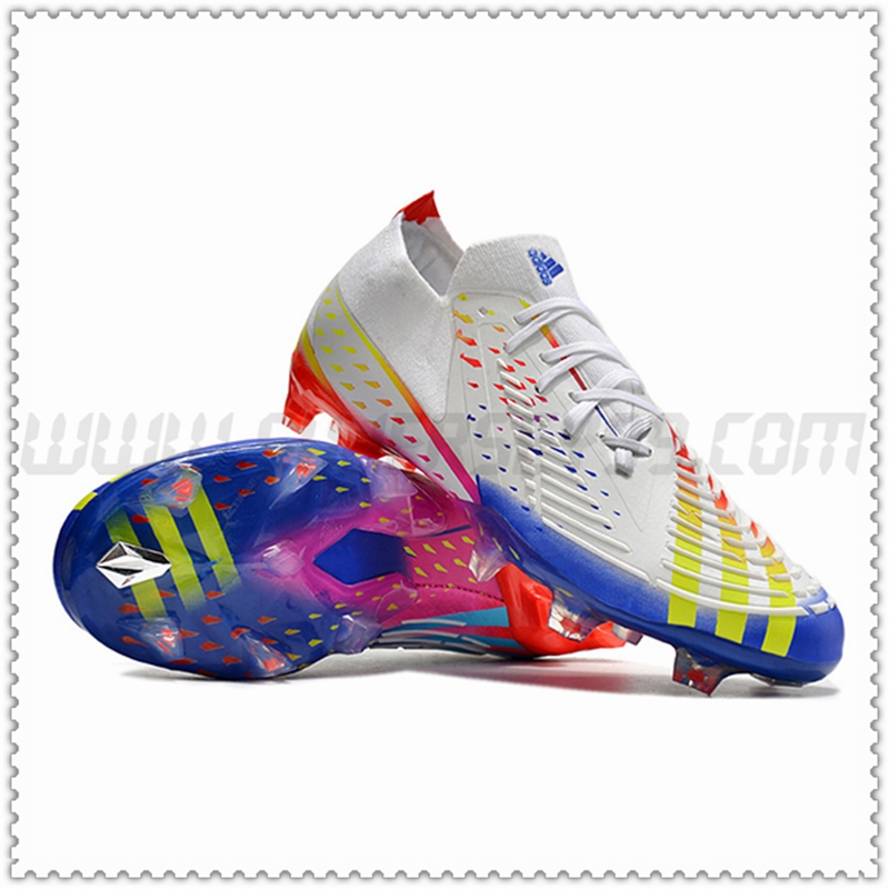 Adidas Zapatos de Futbol Predator FIFA World Cup Qatar 2022 Edge+ FG Blanco -03