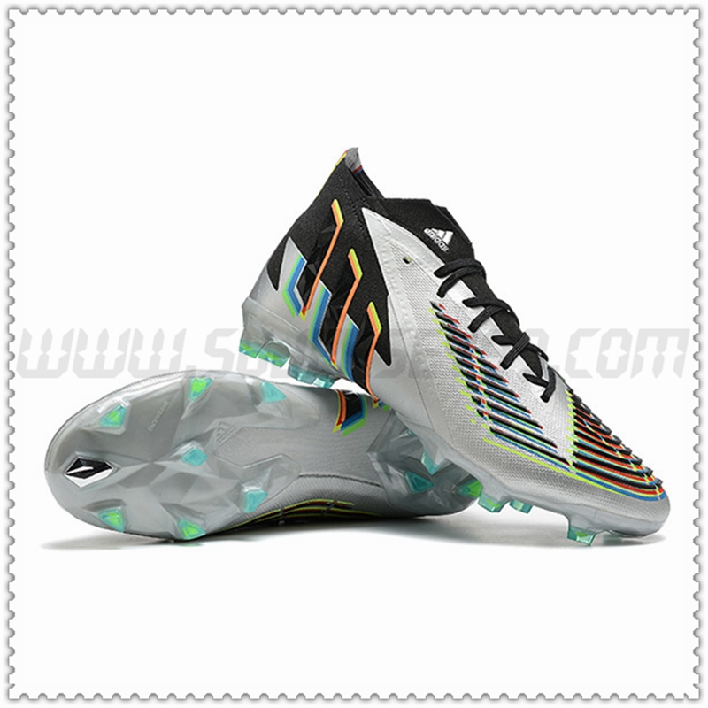 Adidas Zapatos de Futbol Predator FIFA World Cup Qatar 2022 Edge+ FG Gris