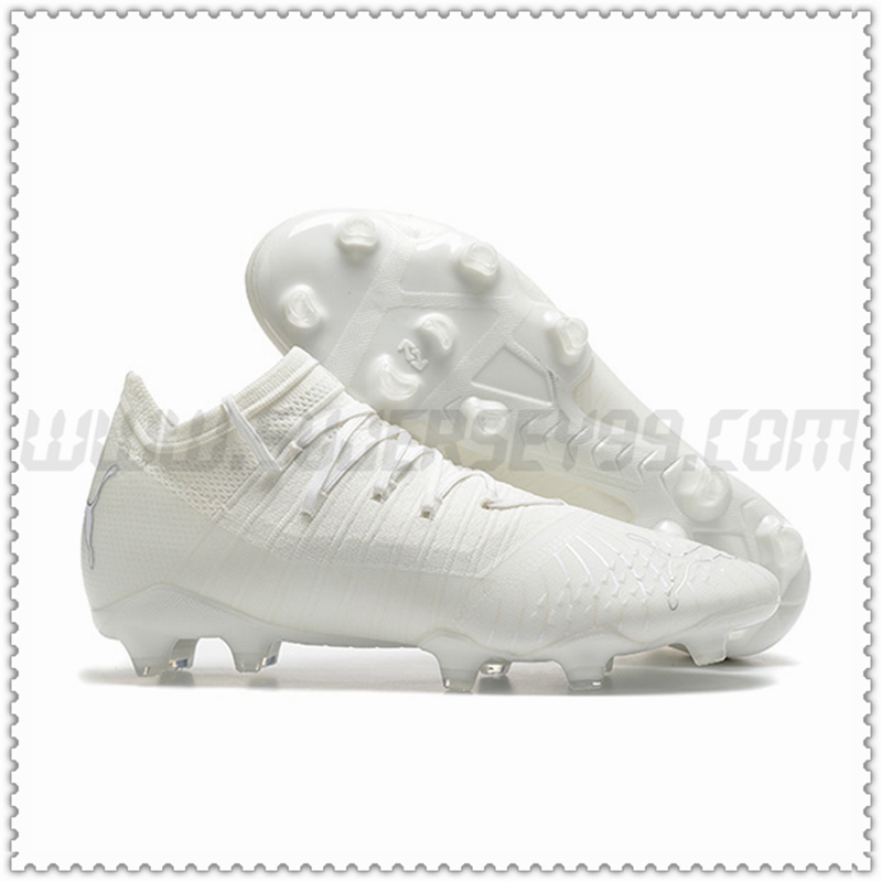 PUMA Zapatos de Futbol Future Z 1.3 Teazer FG Blanco