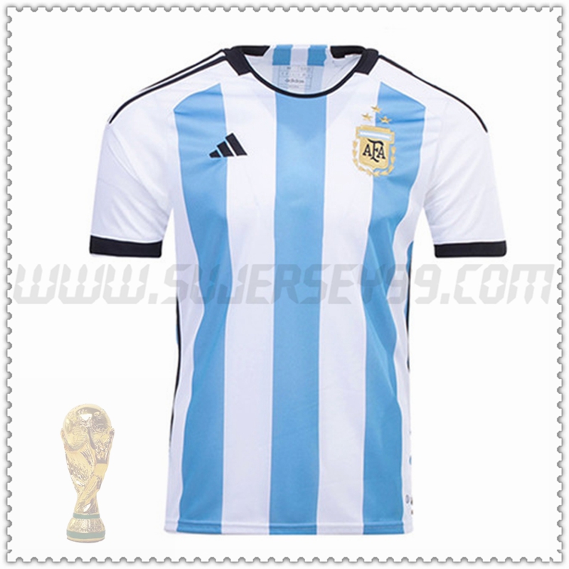 Camiseta Equipo Argentina 3 estrellas Primera 2022 2023